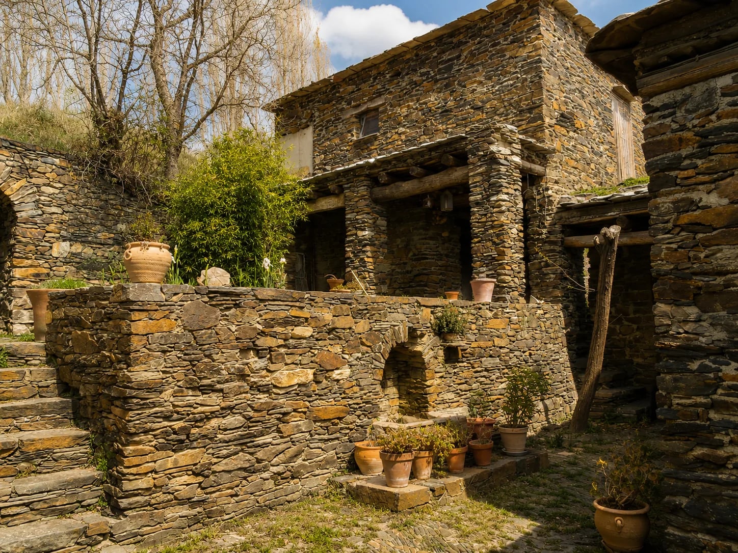 Großes Cortijo, 3 kleine Cortijos, große Werkstatt