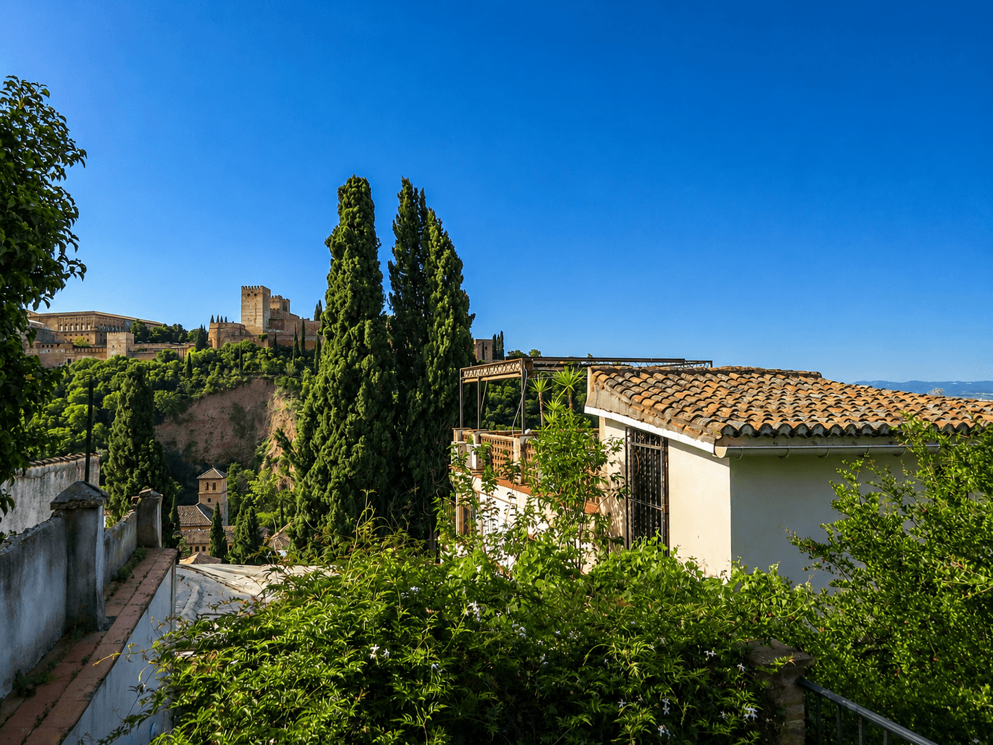 Renovated House with Independent Guest Suites and Alhambra views - Middle Albayzin